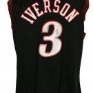 Allen Iverson Signed 76ers 2000-01 Black M&N Swingman Jersey JSA ITP