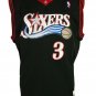 Allen Iverson Signed 76ers 2000-01 Black M&N Swingman Jersey JSA ITP