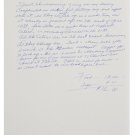 Joe DiMaggio Yankees Hand-Written April 3 1991 Diary Page Steiner LOA