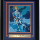 Leroy Neiman Framed 8x10 Wayne Gretzky The Great One Hockey Print