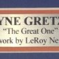 Leroy Neiman Framed 8x10 Wayne Gretzky The Great One Hockey Print