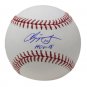 Chipper Jones Atlanta Braves Signed Official MLB Baseball HOF 18 Insc PSA