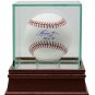 Chipper Jones Atlanta Braves Signed Official MLB Baseball HOF 18 PSA w/ Case