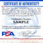 Chipper Jones Atlanta Braves Signed Official MLB Baseball HOF 18 PSA w/ Case