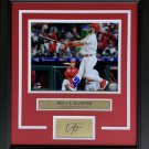 Bryce Harper Framed 8x10 Phillies Photo w/ Laser Engraved Signature