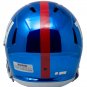Saquon Barkley Signed Giants FS Chrome Replica Speed Helmet Panini PA53967