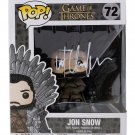 Kit Harrington Signed Game Of Thrones Jon Snow Pop Funko #72 BAS