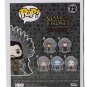 Kit Harrington Signed Game Of Thrones Jon Snow Pop Funko #72 BAS