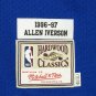 Allen Iverson Signed 76ers 1996-97 Blue M&N Swingman Jersey JSA ITP