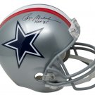 Roger Staubach Signed Dallas Cowboys Full Size 1976 Replica Helmet HOF 85 BAS