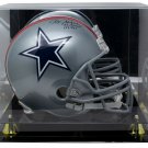 Roger Staubach Signed Cowboys Full Size 1976 Replica Helmet Stats BAS w/ Case