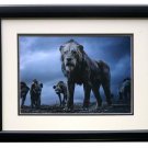 2019 Lion King Framed Scar w/ Hyenas 11x14 Commemorative Disney Photo