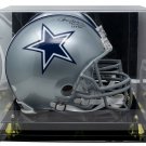 Roger Staubach Signed Cowboys Full Size Proline Helmet Stats Insc BAS w/ Case