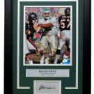 Reggie White Philadelphia Eagles Framed 8x10 Photo w/ Laser Engraved Autograph
