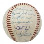 1960 Yankees Team Signed OAL Baseball Yogi Berra Whitey Ford +22 BAS A52154