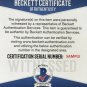 Roger Staubach Signed Dallas Cowboys Full Size AMP Replica Speed Helmet BAS