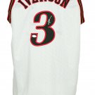 Allen Iverson Signed Custom White Pro-Style Basketball Jersey JSA ITP