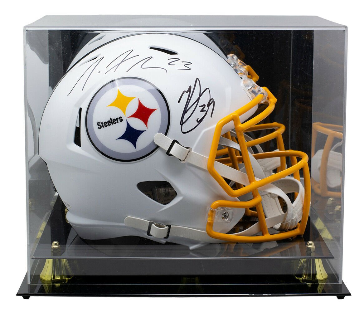 DeSean Jackson Signed Full Size Matte White Speed Replica Helmet JSA