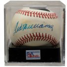 Ted Williams Red Sox Signed Official AL Baseball PSA Holo + PSA Graded NM 7