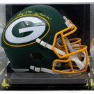 Aaron Rodgers Signed Packers Full Size AMP Replica Speed Helmet Go Pack Fanatics