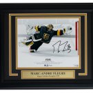 Marc-Andre Fleury Signed Framed 8x10 Golden Knights Diving Save Photo Fanatics