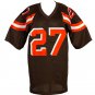 Kareem Hunt Signed Brown Pro-Style Football Jersey PSA