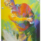 Jack Nicklaus Signed 30x40 Malcolm Farley Giclee Canvas Fanatics COA Read Desc