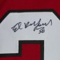 Ed Belfour Signed Custom Red Hockey Jersey JSA