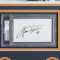 Walter Payton Chicago Bears vs Lions Slabbed Signature Cut Framed 8x10 Photo PSA