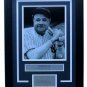 Babe Ruth Framed 8x10 Yankees Photo w/ Laser Engraved Signature