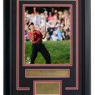 Tiger Woods Framed 8x10 2008 US Open Champion Laser Engraved Signature Facsimile