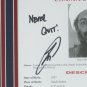 Rob O'Neill Signed Framed 9x13 Bin Laden Wanted Poster Photo Never Quit Insc PSA