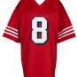 Steve Young Signed Custom Red Pro-Style Football Jersey JSA