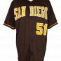 Trevor Hoffman Signed Custom Brown Baseball Jersey HOF18 Inscribed JSA