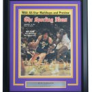 Pistol Pete Maravich Utah Jazz Signed Framed The Sporting News Cover JSA LOA