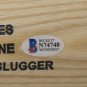 Jim Thome Signed Cleveland Indians Blonde Louisville Slugger Baseball Bat BAS