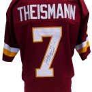 Joe Theismann Signed Custom Maroon Pro-Style Football Jersey 83 MVP JSA