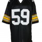 Jack Ham Signed Custom Black Pro-Style Football Jersey HOF 88 Inscribed JSA