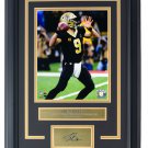Drew Brees Framed 8x10 Saints 540 Touchdown Pass Photo Laser Engraved Autograph