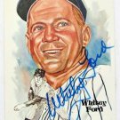 Whitey Ford New York Yankees Autographed 1981 Authentic Perez-Steele Postcard