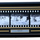 Bobby Orr Signed Framed Bruins 27x10 The Flying Goal 3-Image Filmstrip Photo GNR