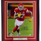 Travis Kelce Signed Framed Kansas City Chiefs 16x20 Photo BAS