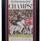 Nationals Framed World Series Champions Oct 30 Washington Post Cover