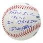 Pete Rose Reds Signed MLB Baseball There Is No Crying In Baseball Inscribed JSA