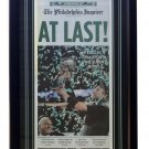 Philadelphia Eagles Framed Feb 5 2018 Super Bowl 52 Champions Inquirer Cover