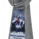 Deion Sanders Dallas Cowboys Signed Replica Championship Trophy BAS