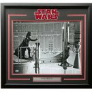 Dave Prowse Signed Framed Darth Vader 16x20 Star Wars Photo Darth Vader Insc BAS