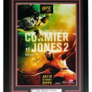 Jon Bones Jones Signed Framed UFC 214 Fight Poster Vs Cormier PSA/DNA