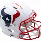 DeAndre Hopkins Texans Signed Full Size Matte White Authentic Speed Helmet JSA