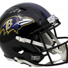 Lamar Jackson Signed Baltimore Ravens Full Size Speed Replica Helmet JSA